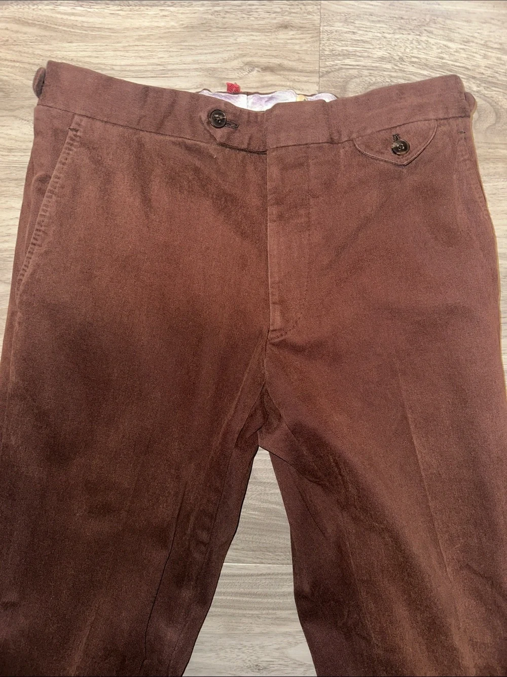 Men's Brown Pants - with waist adjusters